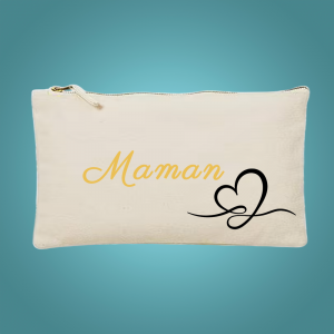 Pochette personnalisée Coeur