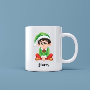 Mug "Elfe de Noël" Garçon