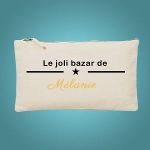 Pochette personnalisée "le joli bazar de" ⭐