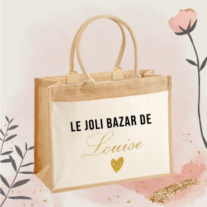 Sac cabas "le joli bazar de"