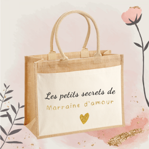 Sac cabas "les petits secrets de"