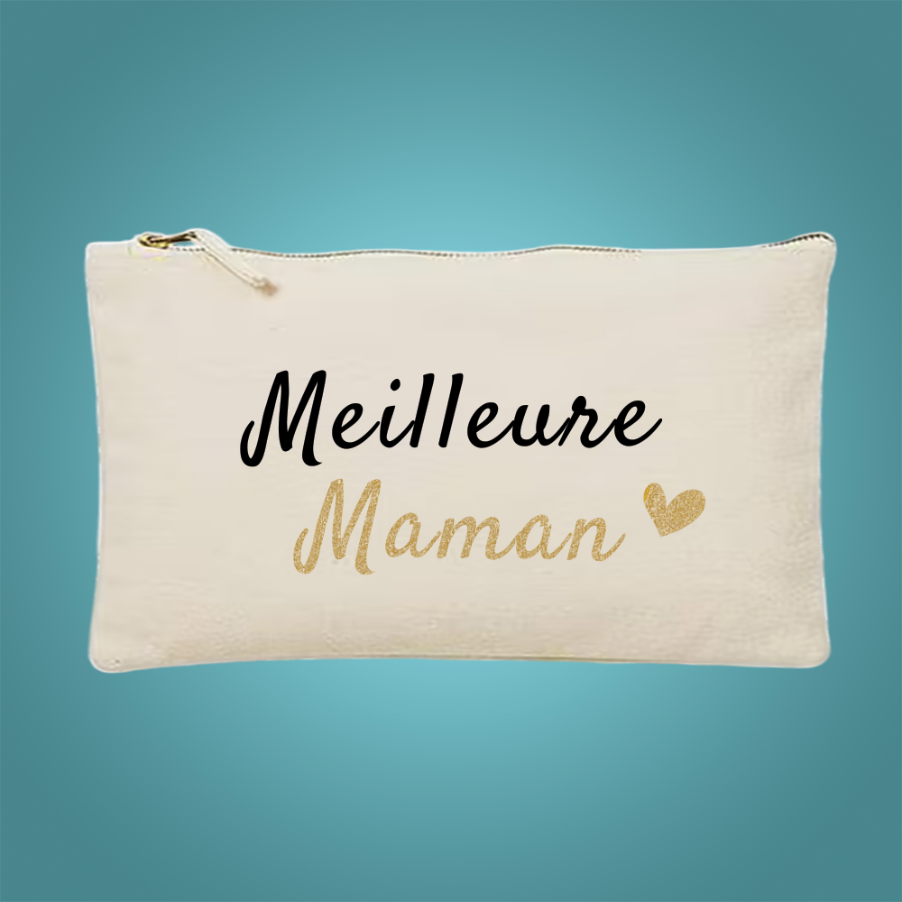 Pochette personnalisée "Meilleure Maman" – Image 2